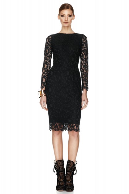 Black Lace Dress - PNK Casual