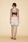 Beige Shorts With Elasticated Waistband - SS24