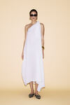 One Shoulder White Midi Dress - SS24