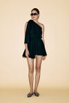 One Shoulder Black Mini Dress - SS24