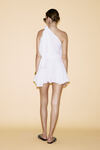 One Shoulder White Mini Dress - SS24