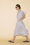 Grey Linen Midi Dress - SS24