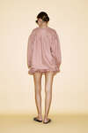 Rose Linen Oversized Blouse