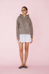 Grey Handmade Painted Oversized Sweatshirt