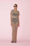 Sparkling Beige Maxi Dress - SS25