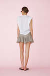 Beige Viscose Mini Skirt - PRESPRING25