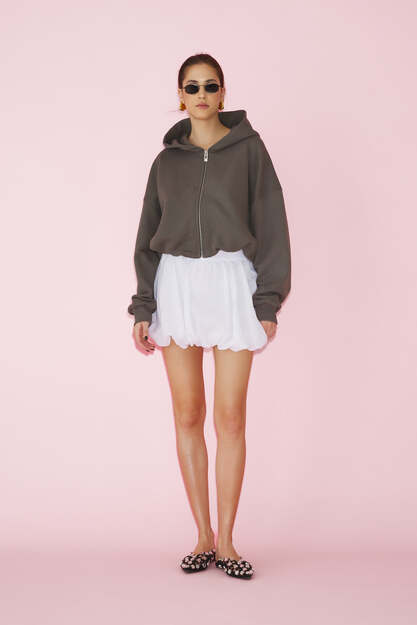 Dark Grey Oversized Sweatshirt - PRESPRING25