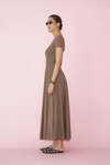 Brown Maxi Dress - PRESPRING25